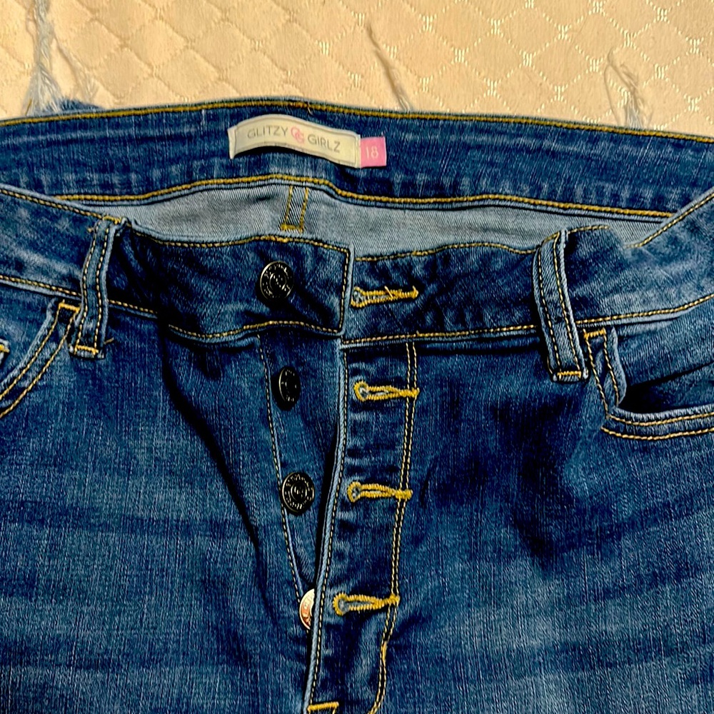 Glitzy Girl Skinny jeans Size 18